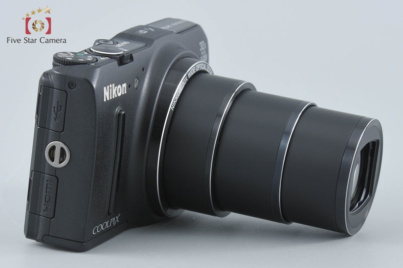 Nikon COOLPIX S9700 Precious Black 16.5 MP Digital Camera