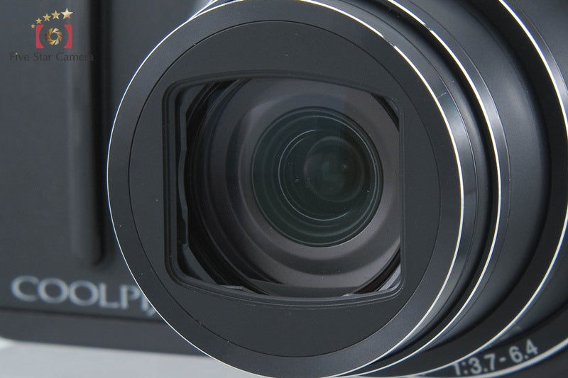 Nikon COOLPIX S9700 Precious Black 16.5 MP Digital Camera