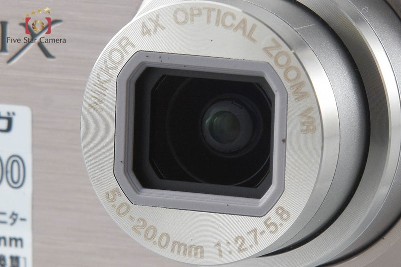 Nikon COOLPIX S600 Pink Gold 10.0 MP Digital Camera
