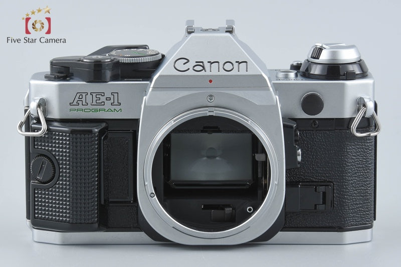 Canon AE-1 PROGRAM Silver 35mm SLR Film Camera Body