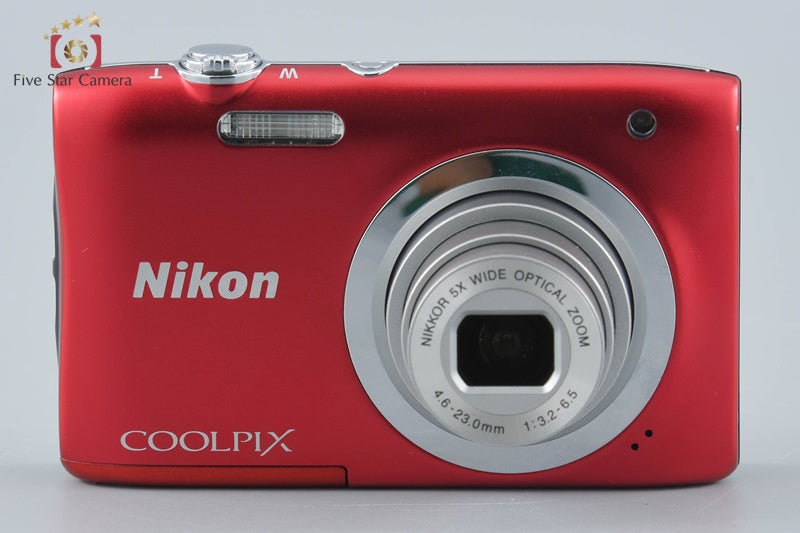 Nikon COOLPIX A100 Red 20.1 MP Digital Camera