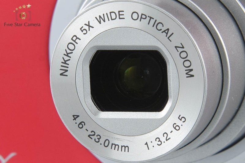 Nikon COOLPIX A100 Red 20.1 MP Digital Camera