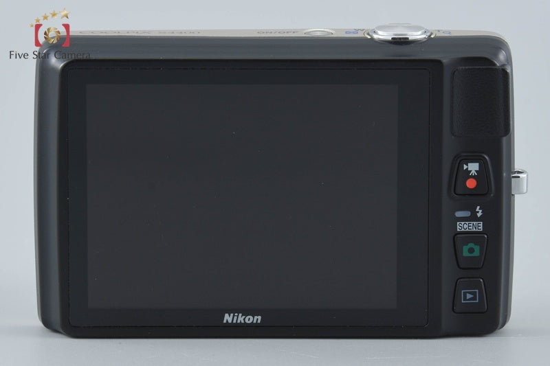 Nikon COOLPIX S4400 Silver 20.0 MP Digital Camera