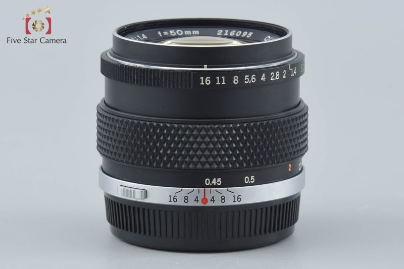 Olympus G.ZUIKO AUTO-S 50mm f/1.4