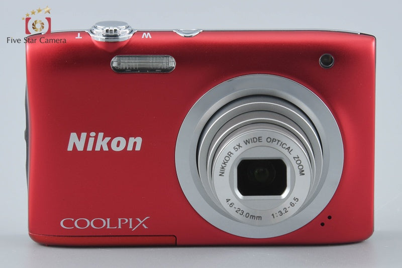 Nikon COOLPIX A100 Red 20.1 MP Digital Camera