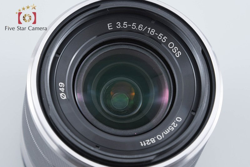 SONY E 18-55mm f/3.5-5.6 OSS SEL1855 Silver