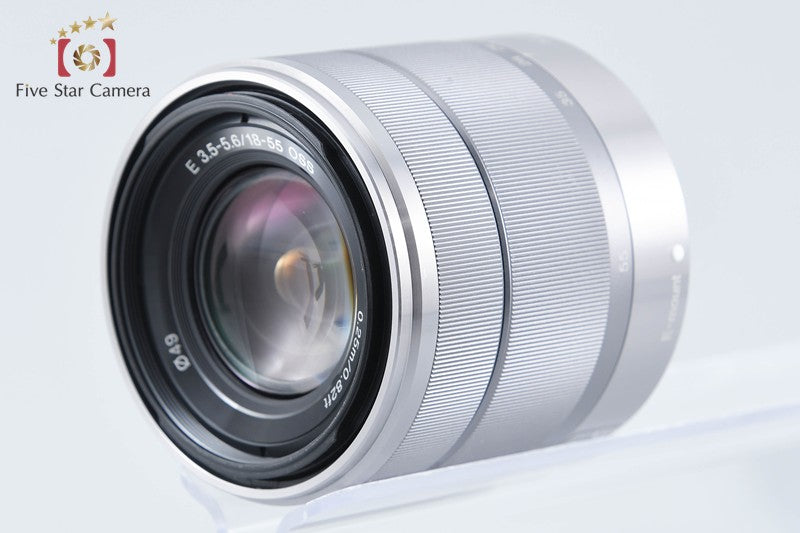 SONY E 18-55mm f/3.5-5.6 OSS SEL1855 Silver