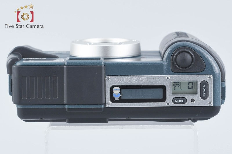 Konica Genbakantoku 28WB Blue 35mm Point & Shoot Film Camera from Japan