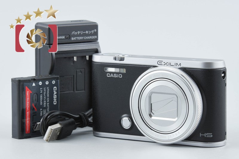 CASIO HIGH SPEED EXILIM EX-ZR4000 Black 12.1 MP Digital Camera from Japan