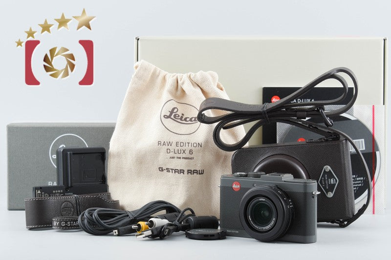 Leica D-LUX 6 G-STAR RAW Edition 10.1 MP Digital Camera w/ Box from Japan