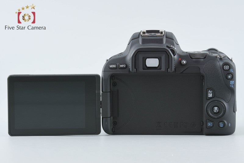 Canon EOS Kiss X9 / Rebel SL2 / 200D Black 24.2 MP 18-55 Lens w/ Box from Japan