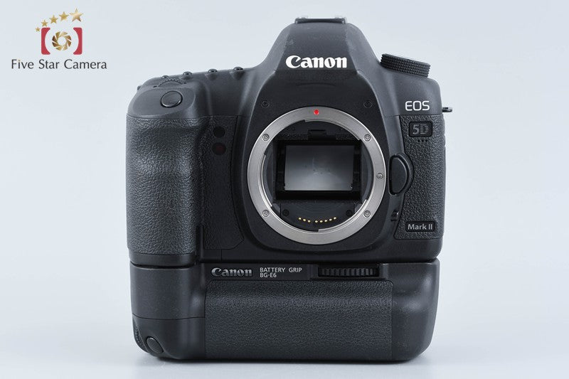 Canon EOS 5D Mark II 21.1 MP DSLR Camera + BG-E6 Battery Grip from Japan