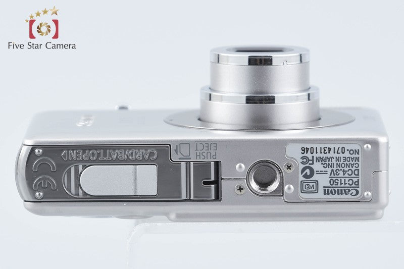 Canon IXY DIGITAL 55 Silver 5.0 MP Digital Camera from Japan