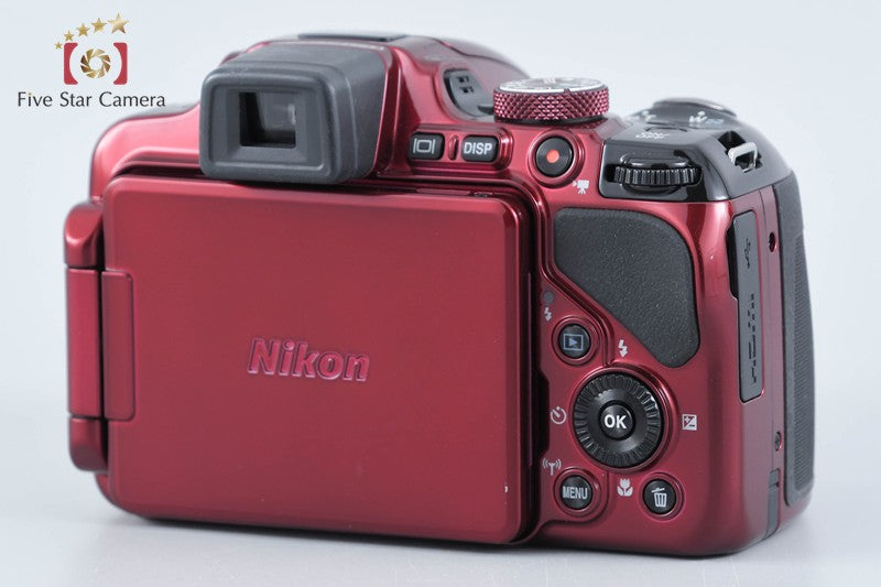 Nikon COOLPIX P600 Red 16.0 MP Digital Camera from Japan