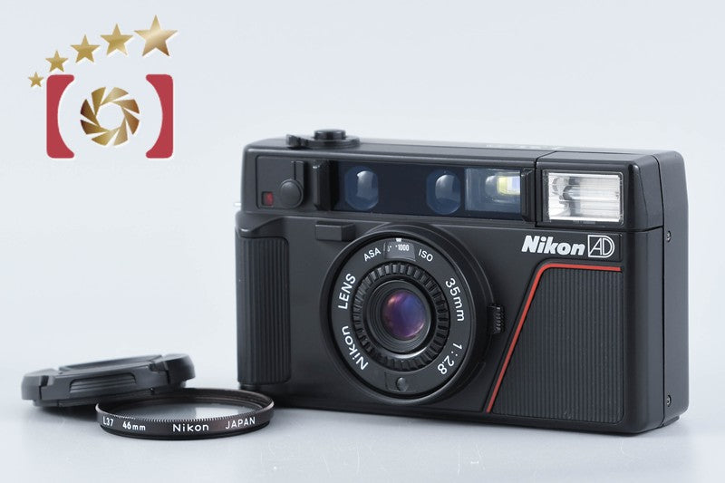Nikon L35 AD ISO 1000 35mm Point & Shoot Film Camera from Japan