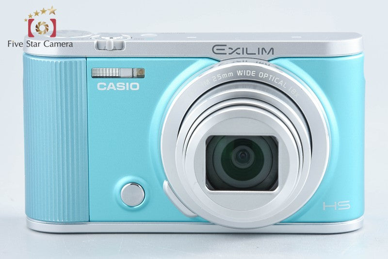 CASIO HIGH SPEED EXILIM EX-ZR1800 Blue 16.1 MP Digital Camera from Japan