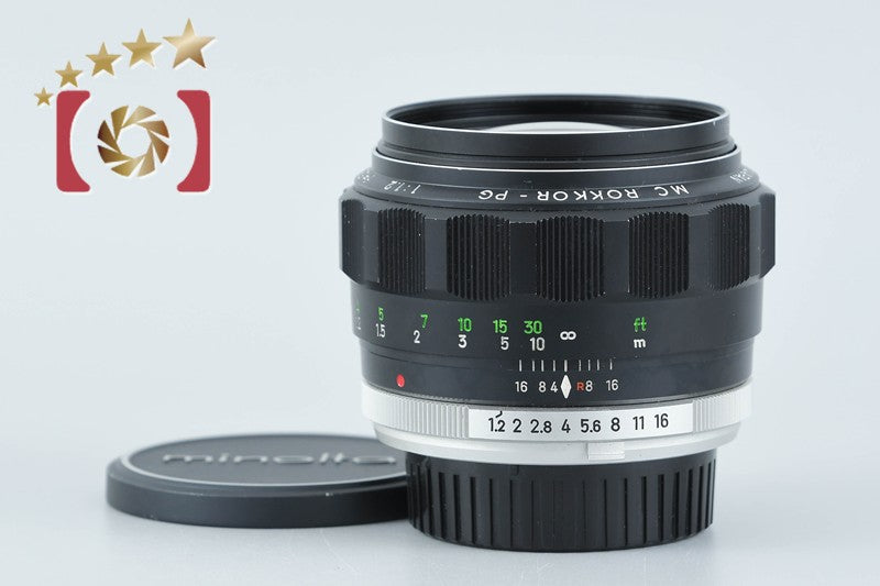 Minolta MC ROKKOR-PG 58mm f/1.2 from Japan