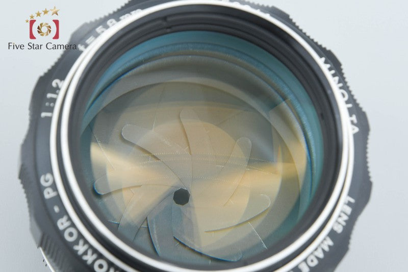 Minolta MC ROKKOR-PG 58mm f/1.2 from Japan