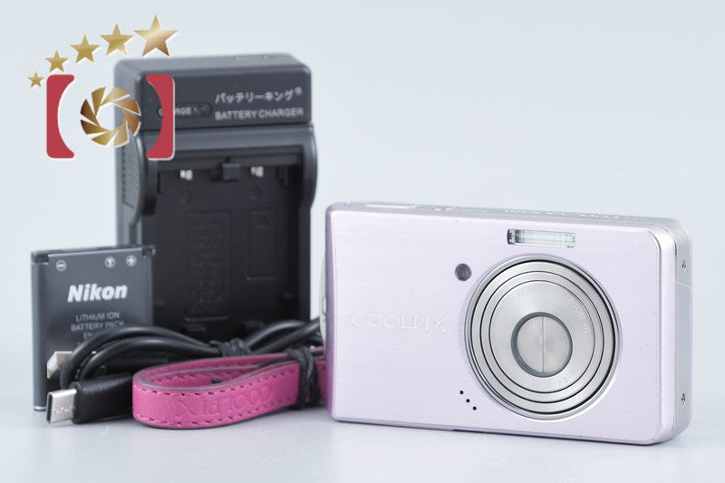 Nikon COOLPIX S520 Sakura 8.0 MP Digital Camera from Japan