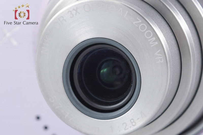 Nikon COOLPIX S520 Sakura 8.0 MP Digital Camera from Japan