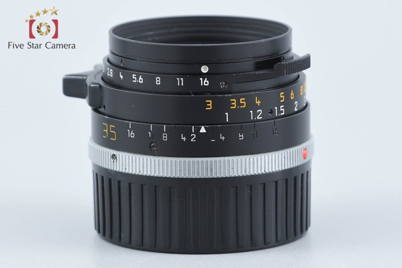 Leica SUMMILUX-M 35mm f/1.4 Black 11870 2026.09 Overhauled!! from Japan