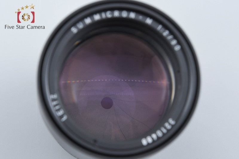 Leica SUMMICRON-M 90mm f/2 E55 2nd Later Model from Japan
