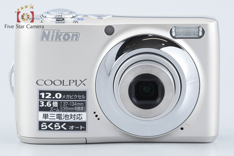 Nikon COOLPIX L22 Champagne Silver 12.0 MP Digital Camera from Japan
