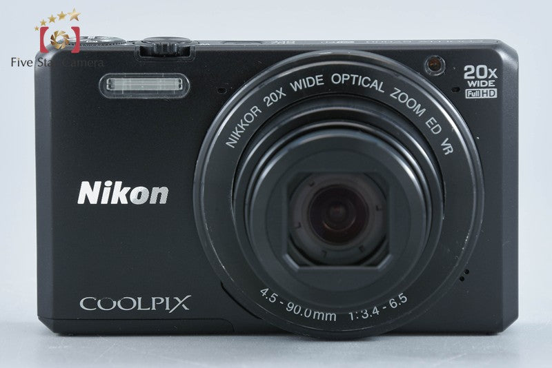 Nikon COOLPIX S7000 Black 16.2 MP Digital Camera from Japan