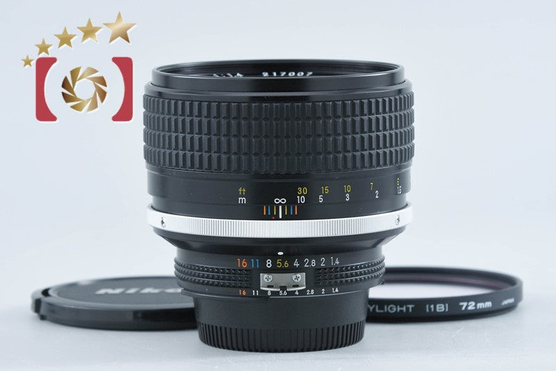 Nikon Ai-S NIKKOR 85mm f/1.4 2026.09 Overhauled!! from Japan