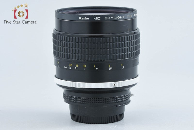 Nikon Ai-S NIKKOR 85mm f/1.4 2026.09 Overhauled!! from Japan