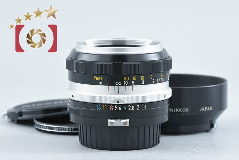 Nikon NIKKOR-S Auto 50mm f/1.4 Non Ai Lens from Japan