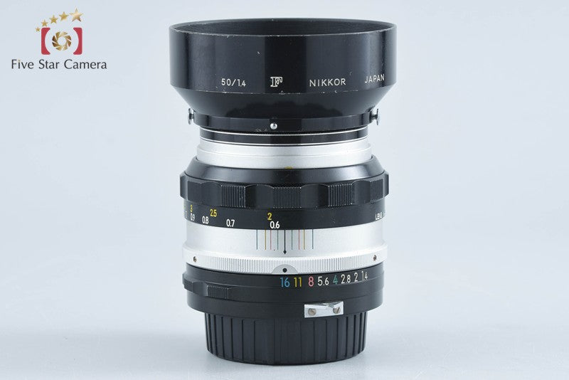 Nikon NIKKOR-S Auto 50mm f/1.4 Non Ai Lens from Japan