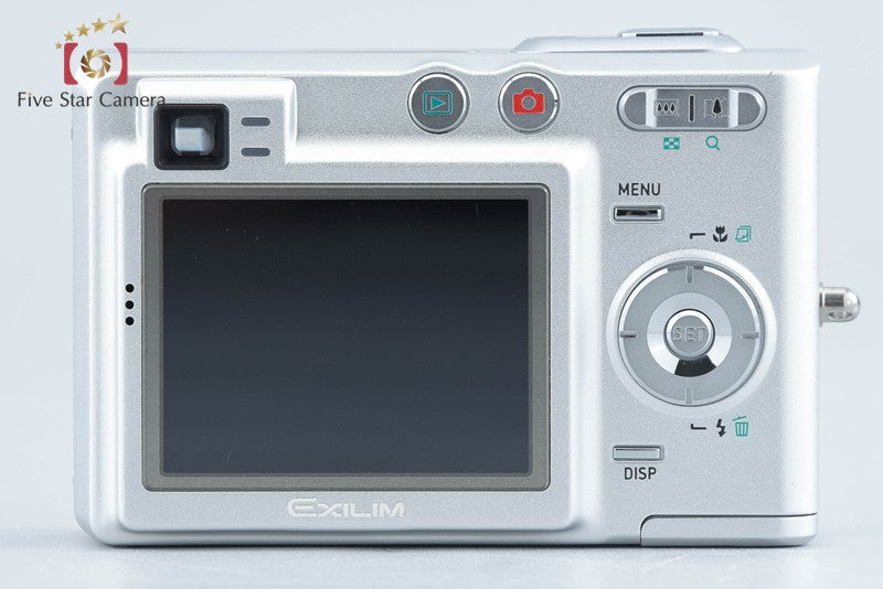 CASIO EXILIM ZOOM EX-Z50 Silver 5.0 MP Digital Camera from Japan