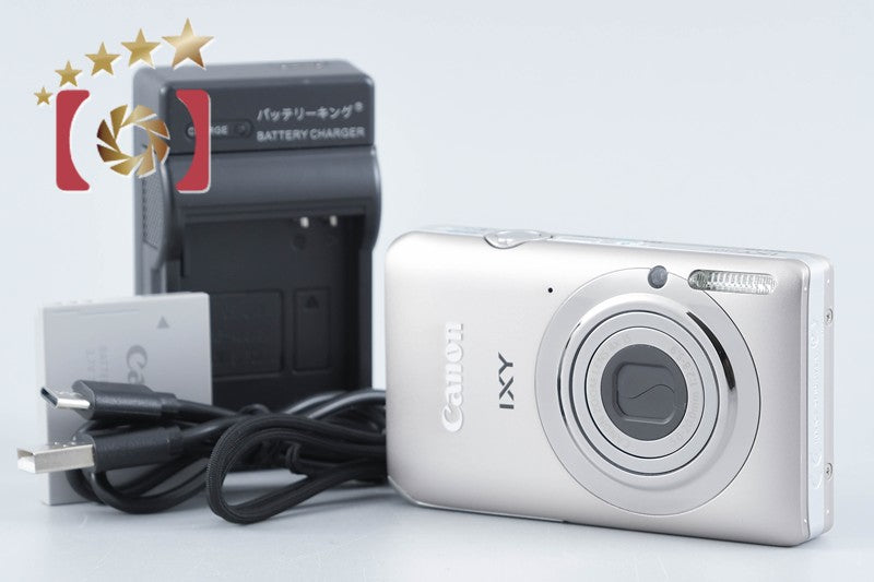 Canon IXY 210F Silver 12.1 MP Digital Camera from Japan