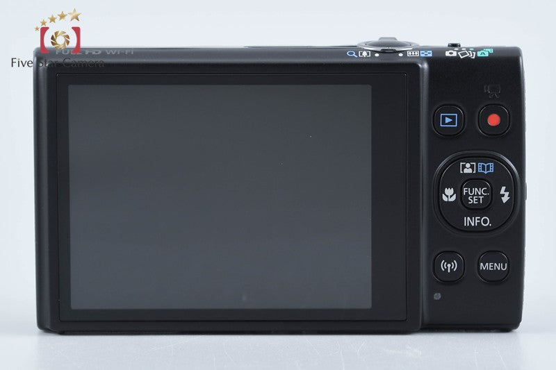 Canon IXY 650 Black 20.2 MP Digital Camera from Japan