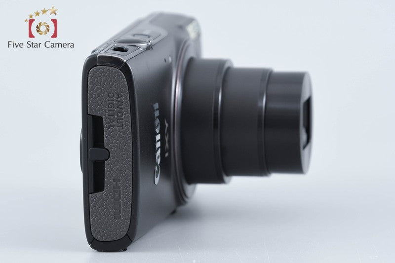 Canon IXY 650 Black 20.2 MP Digital Camera from Japan