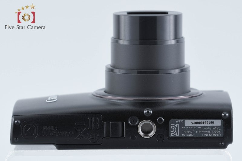 Canon IXY 650 Black 20.2 MP Digital Camera from Japan