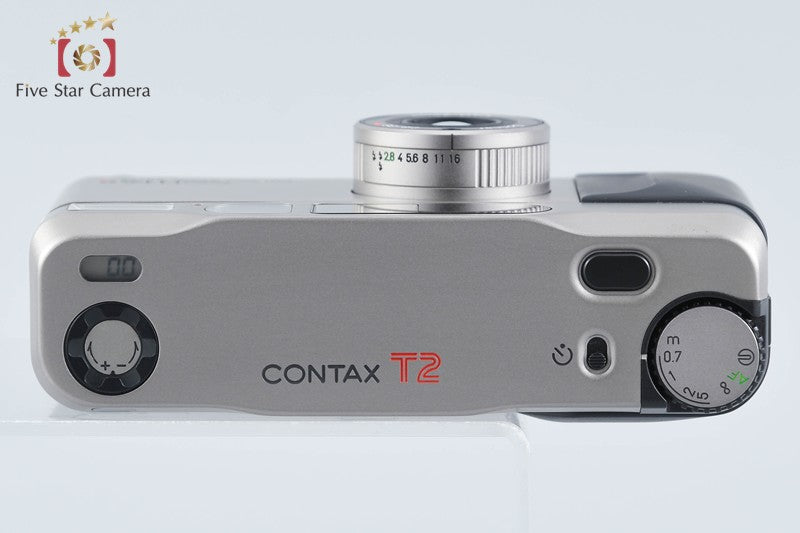 CONTAX T2 35mm Point & Shoot Film Camera w/ Box from Japan