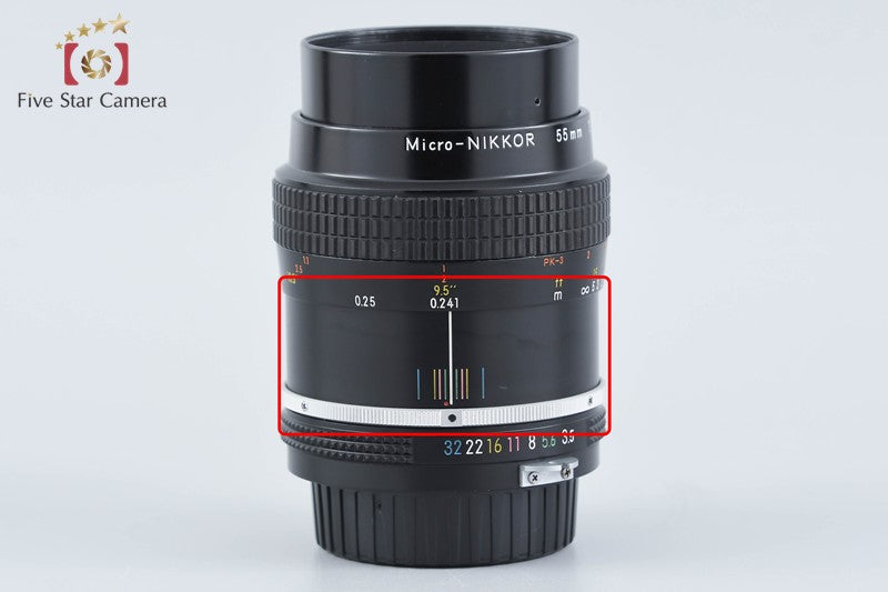 Nikon New Micro-NIKKOR 55mm f/3.5 Non Ai Lens from Japan
