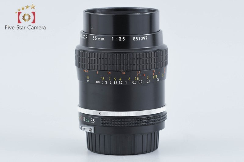 Nikon New Micro-NIKKOR 55mm f/3.5 Non Ai Lens from Japan