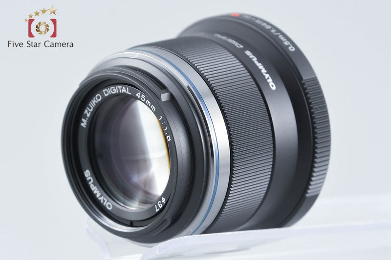 Olympus M.ZUIKO DIGITAL 45mm f/1.8 Black w/ Box from Japan