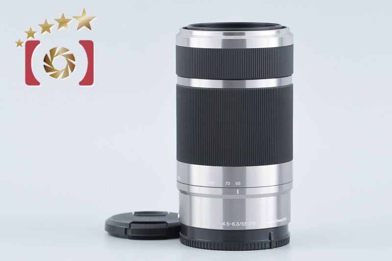 Sony E 55-210mm f/4.5-6.3 OSS Silver SEL55210 from Japan
