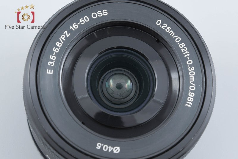 SONY E PZ 16-50mm f/3.5-5.6 OSS SELP1650 Black Sony E Mount from Japan
