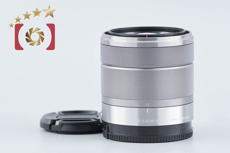 SONY E 18-55mm f/3.5-5.6 OSS SEL1855 Silver from Japan