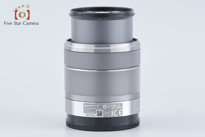 SONY E 18-55mm f/3.5-5.6 OSS SEL1855 Silver from Japan