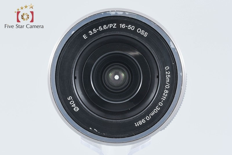 SONY E PZ 16-50mm f/3.5-5.6 OSS SELP1650 Silver Sony E Mount from Japan