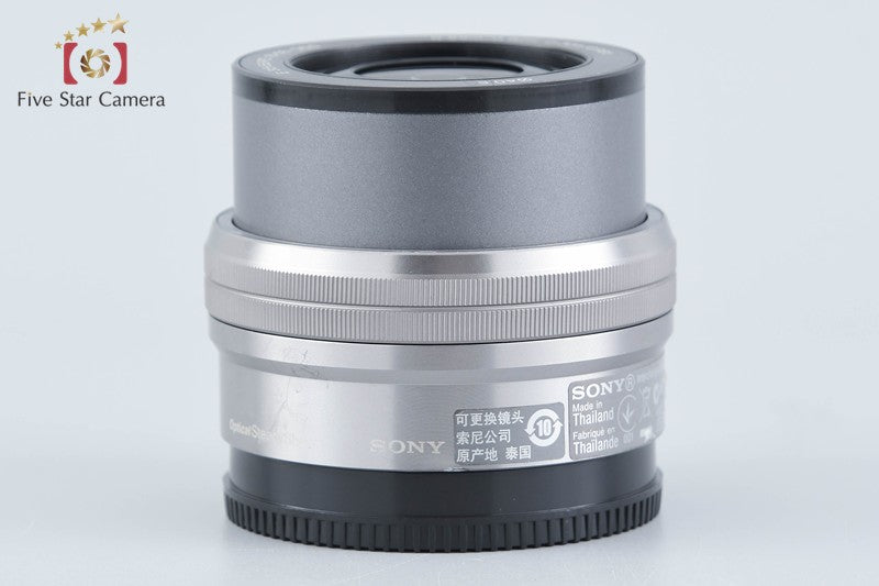 SONY E PZ 16-50mm f/3.5-5.6 OSS SELP1650 Silver Sony E Mount from Japan