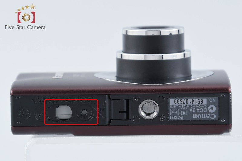 Canon IXY DIGITAL 20 IS Brown 8.0 MP Digital Camera from Japan