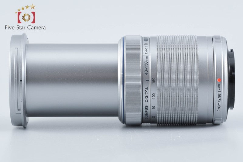 Olympus M.ZUIKO DIGITAL ED 40-150mm f/4-5.6 R Silver from Japan