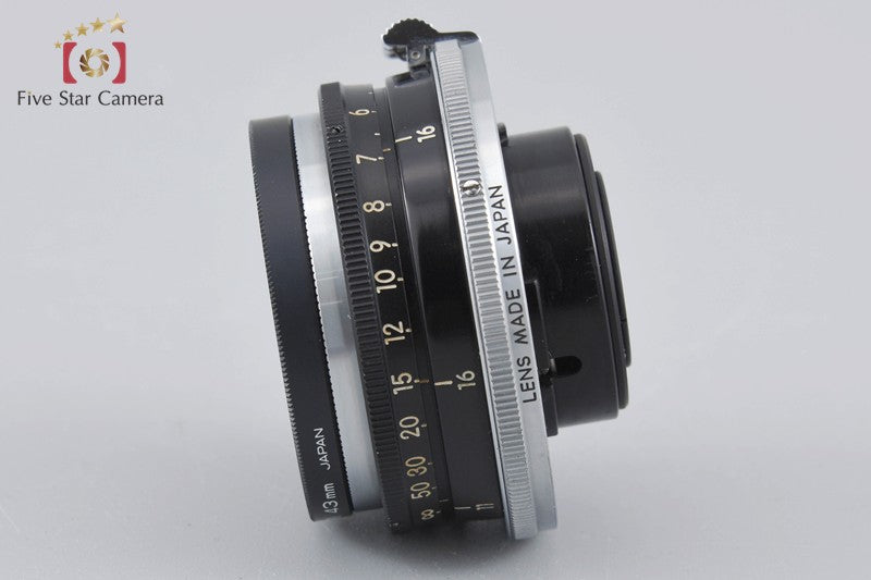 Nikon W-NIKKOR 28mm f/3.5 Nikon S Mount